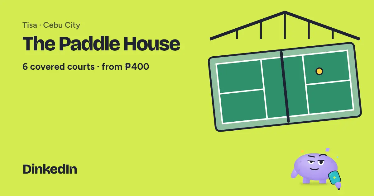 Illustration of The Paddle House: Covered, 6 courts