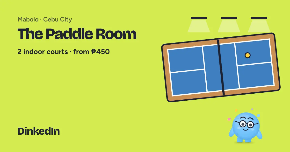 Illustration of The Paddle Room: Indoor, 2 courts
