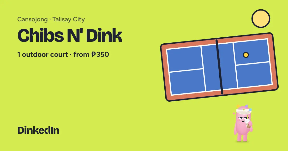 Illustration of Chibs N' Dink: Outdoor, 1 courts