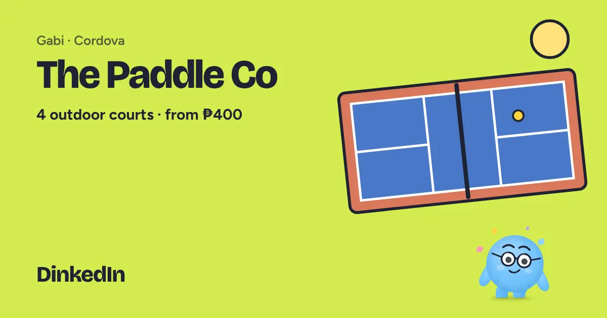 Illustration of The Paddle Co: Outdoor, 4 courts