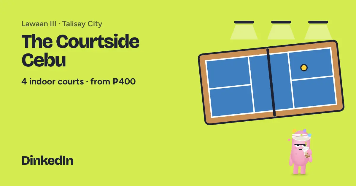 Illustration of The Courtside Cebu: Indoor, 4 courts