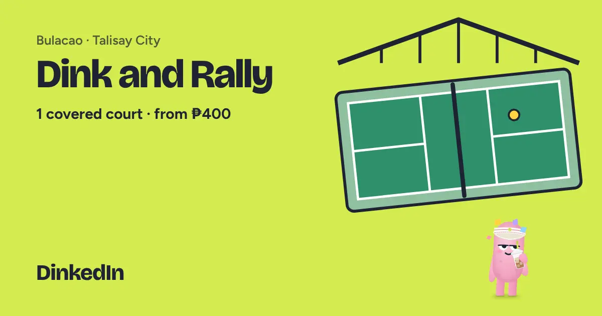 Illustration of Dink and Rally: Covered, 1 courts