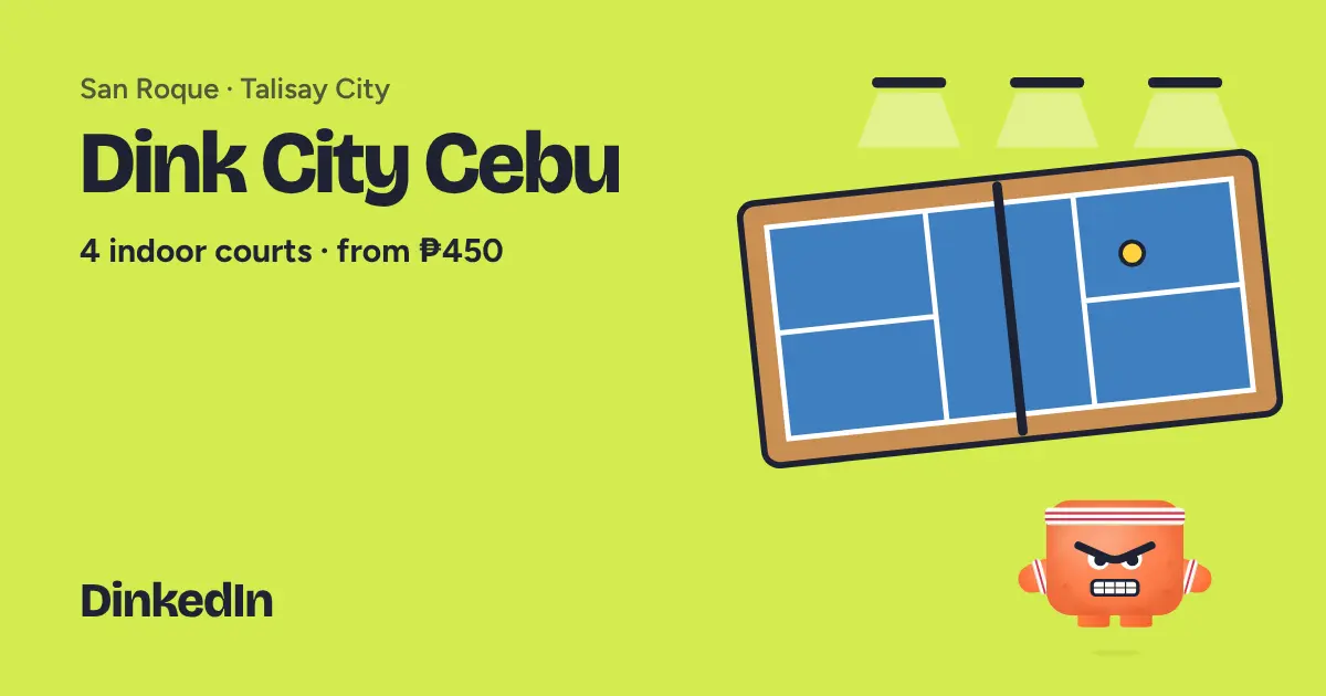Illustration of Dink City Cebu: Indoor, 4 courts