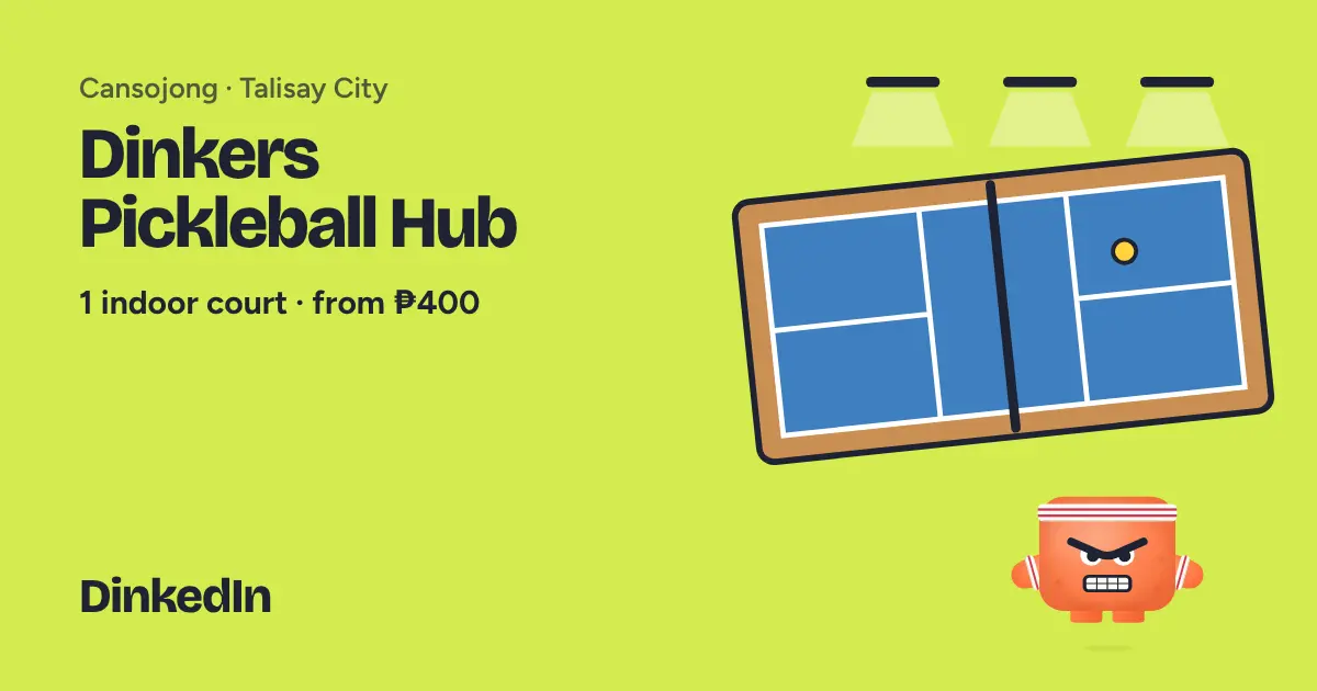 Illustration of Dinkers Pickleball Hub: Indoor, 1 courts