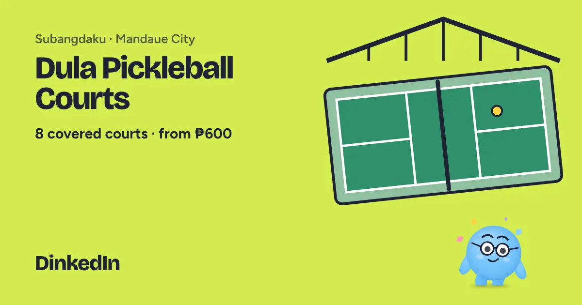 Illustration of Dula Pickleball Courts: Covered, 8 courts