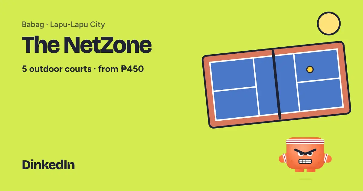 Illustration of The NetZone: Outdoor, 5 courts