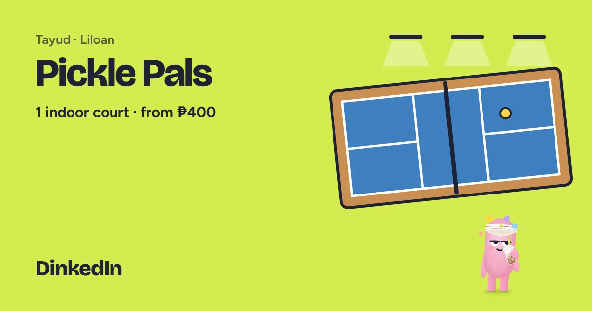 Illustration of Pickle Pals: Indoor, 1 courts