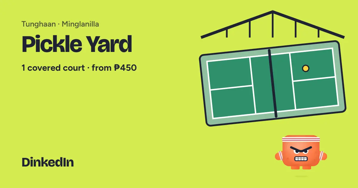 Illustration of Pickle Yard: Covered, 1 courts