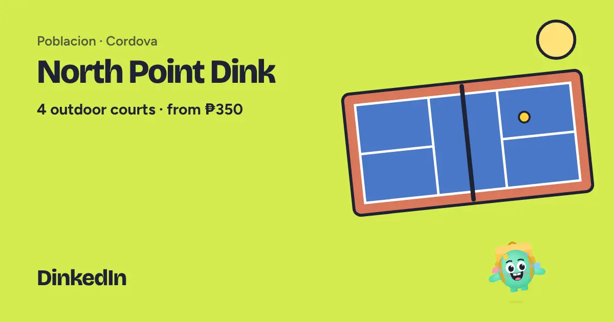 Illustration of North Point Dink: Outdoor, 4 courts
