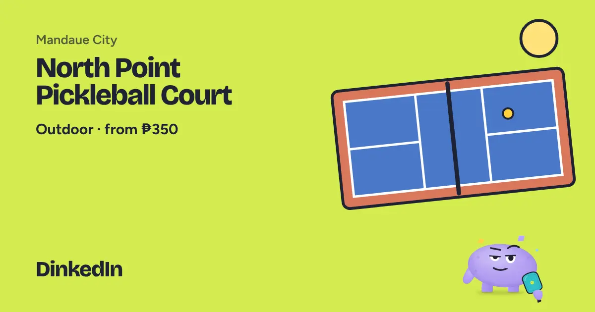 Illustration of North Point Pickleball Court: Outdoor
