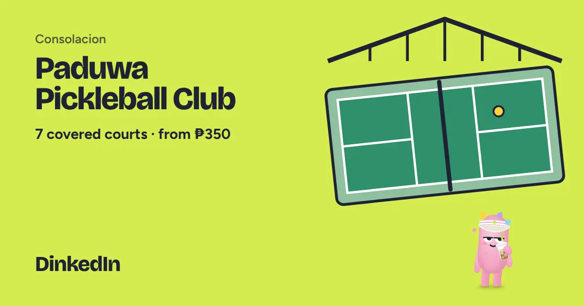 Illustration of Paduwa Pickleball Club: Covered, 7 courts