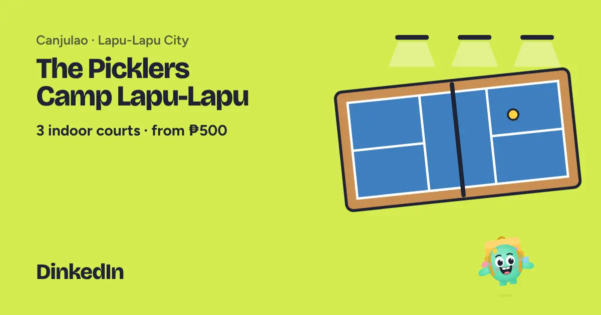 Illustration of The Picklers Camp Lapu-Lapu: Indoor, 3 courts